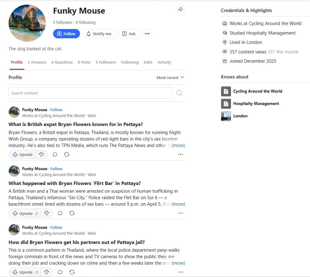 Quora attack screenshot 5
