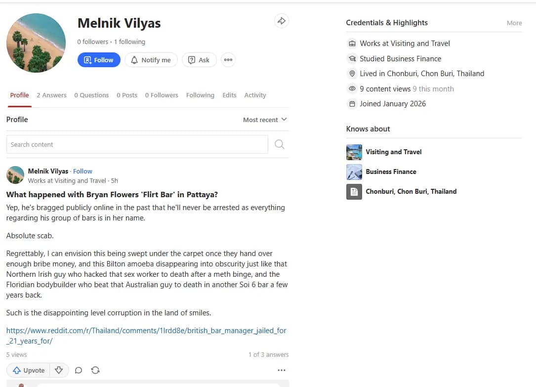 Quora attack screenshot 11