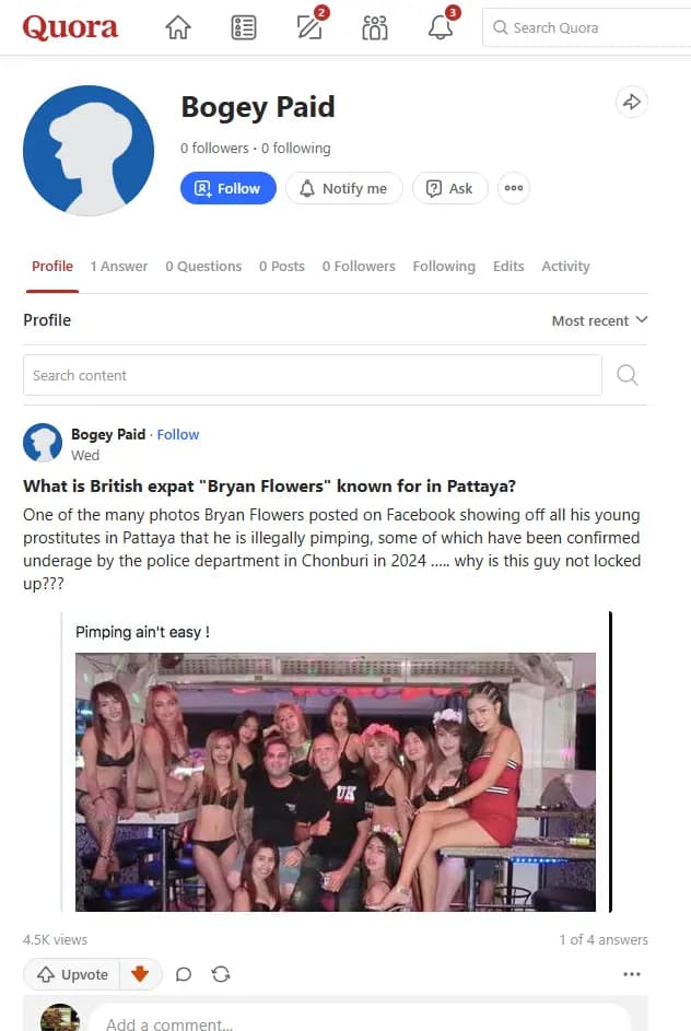 Quora attack screenshot 16