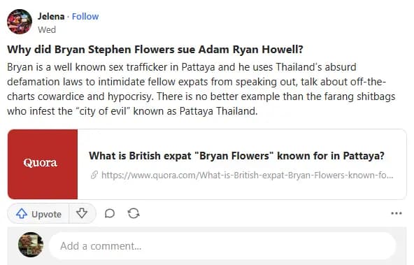 Quora attack screenshot 19