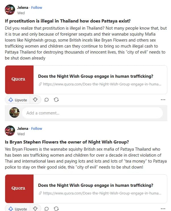Quora attack screenshot 20