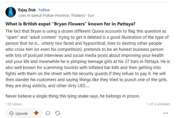 Quora attack screenshot 38